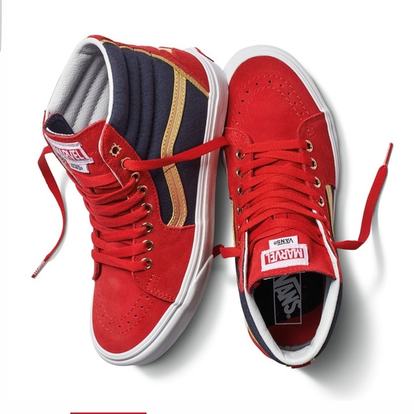 Vans Shoes - VANS CAPTAIN MARVEL SK8-HI